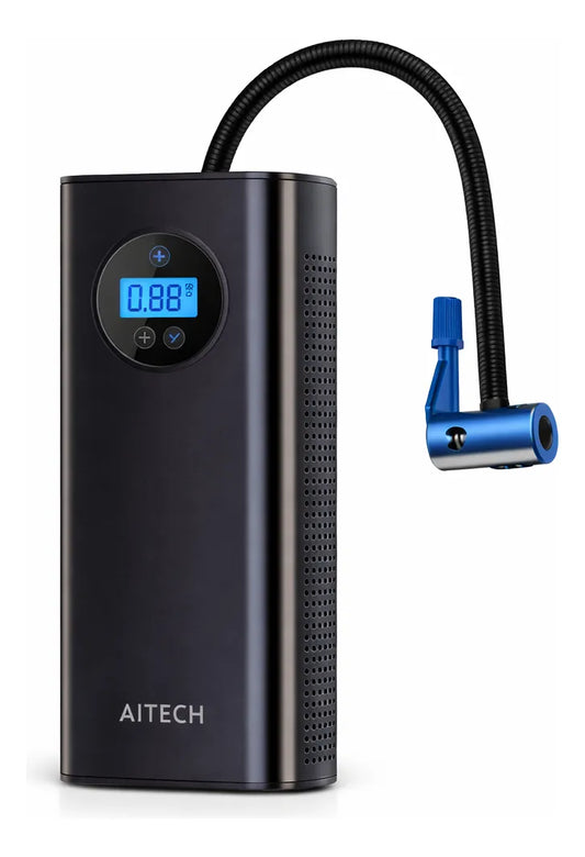 Mini Compresor De Aire Portátil Aitech Digital 220v Inflador