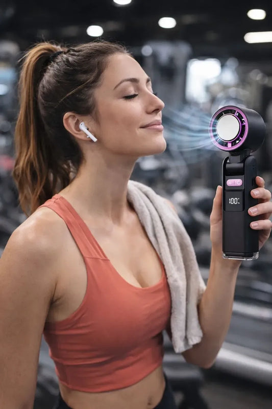 Mini Ventilador Portátil Recargable Usb 100 Velocidades