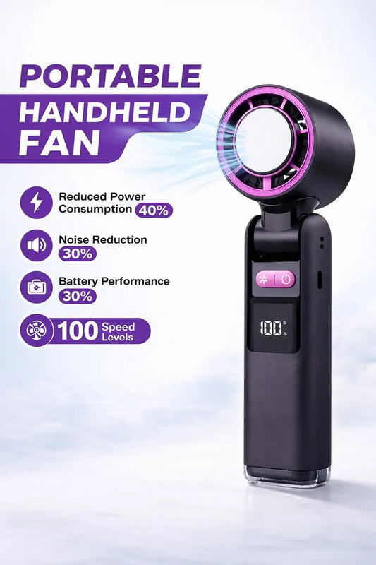 Mini Ventilador Portátil Recargable Usb 100 Velocidades